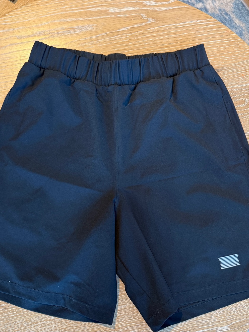 Savage X Fenty Kids Black Elastic-Waist Athletic Shorts